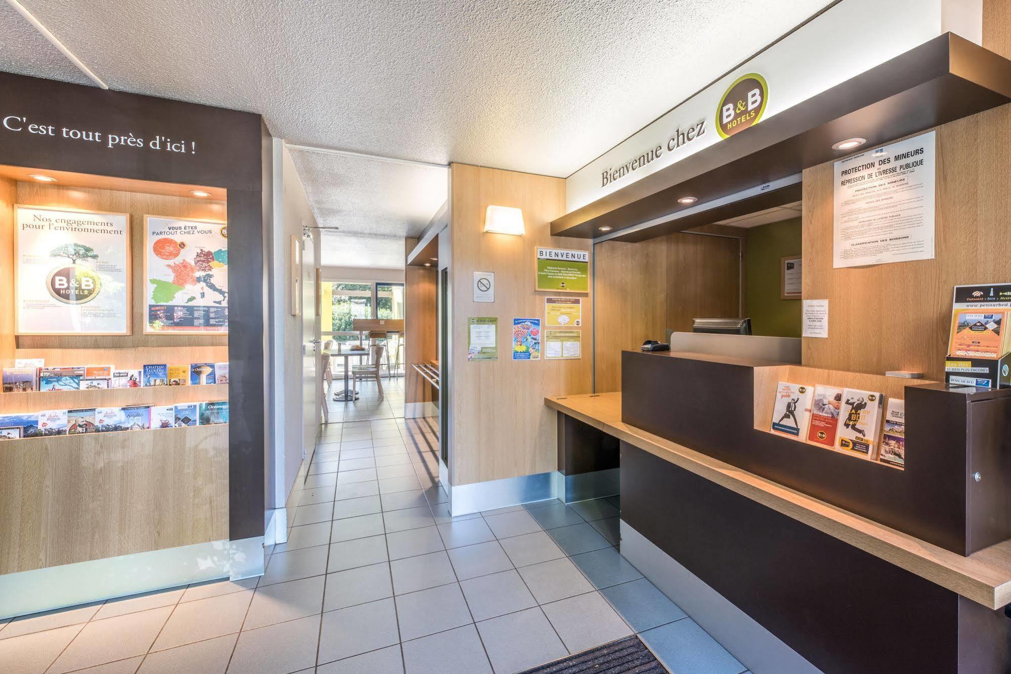 B&B Hotel Brest Kergaradec Aeroport グエヌー エクステリア 写真